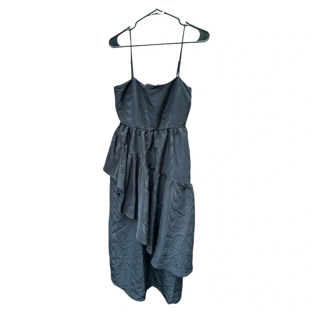 NWOT KATE SPADE NY x TARGET Tiered Ruffle Midi Tank Dress Black